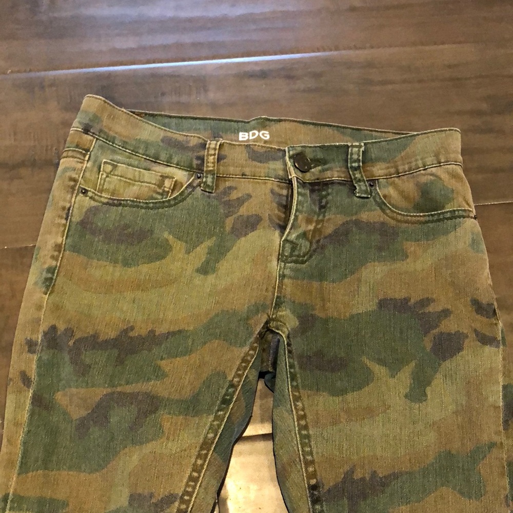 BDG camo jeans